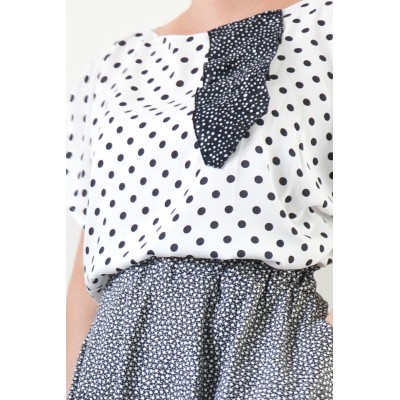 Blusa Diritta • Pois...
