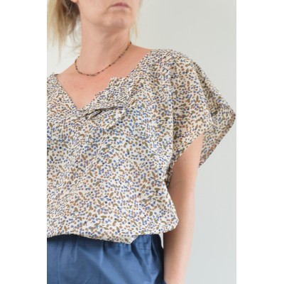 Blusa Chiara scollo double...