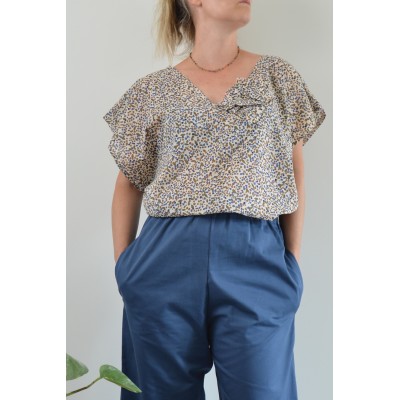 Blusa Chiara scollo double...