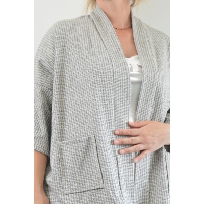 Kimono Giacca • Panna...