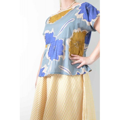 Blusa Ely • Floreale ocra