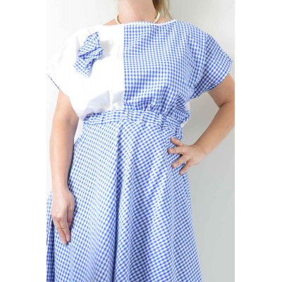 Blusa Diritta Mix • Vichy...