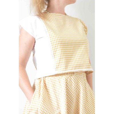 Blusa Diritta Mix • Vichy...