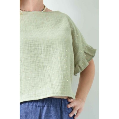 Blusa Giacomina • Mussola...