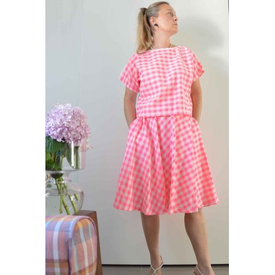 Blusa Diritta Mix • Vichy...