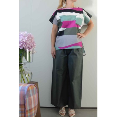 Pantaloni Palazzo • Cotone...