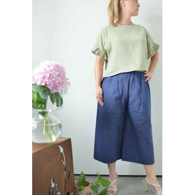 Pantaloni Palazzo • Jeans...