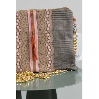 Pochette • Scozzese marrone