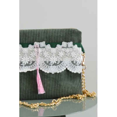 Pochette • Velluto a coste...