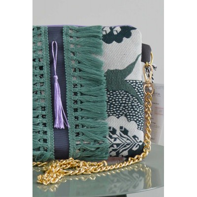 Pochette • Tessuto jacquard...