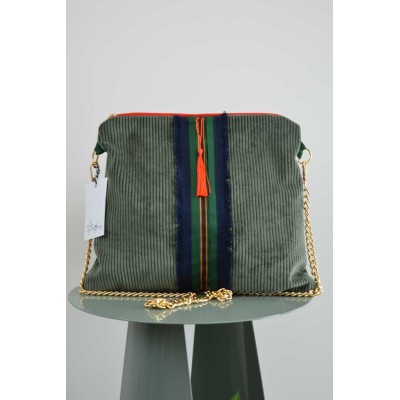 Borsa • Velluto a coste...