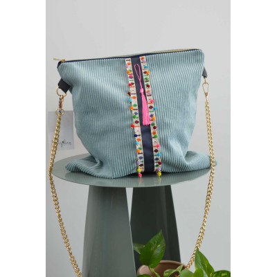 Borsa • Velluto a coste...