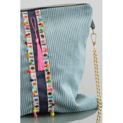 Borsa • Velluto a coste...