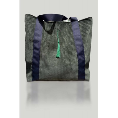 Borsa Shopper • velluto...