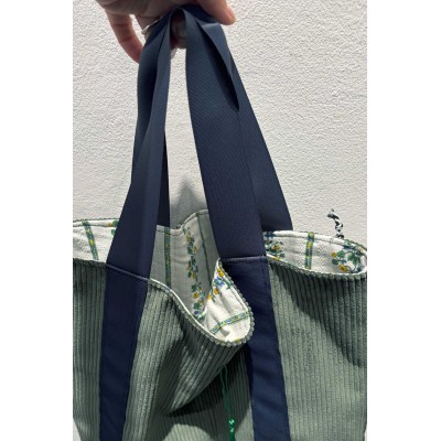 Borsa Shopper • velluto...